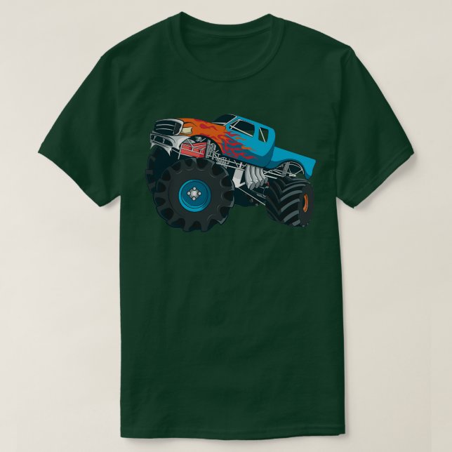 T-shirt Camion Monster pour ceux qui aiment les gros jouet (Design devant)