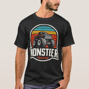 T-shirt Camion Monster pour jeunes adultes 2