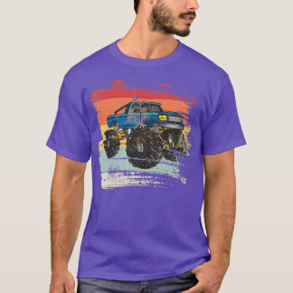 T-shirt Camion Monster Retro