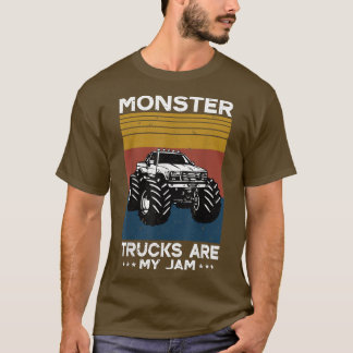 T-shirt Camion Monster Retro Camion Monster Vintage Camion