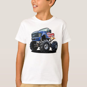T-shirt Camion monstre de dessin animé