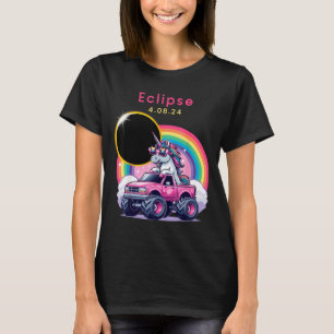 T-shirt Camion Monstre Éclipse Solaire Totale
