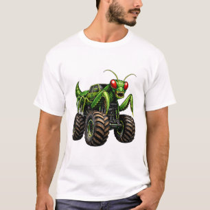 T-shirt Camion Monstre Tout-Terrain de Style Mante Religie