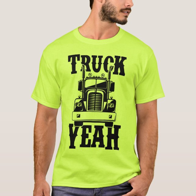 T-Shirt camion Ouais Mens (Devant)