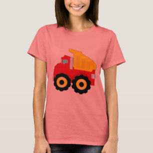 T-shirt Camion-poubelle de construction pour enfants