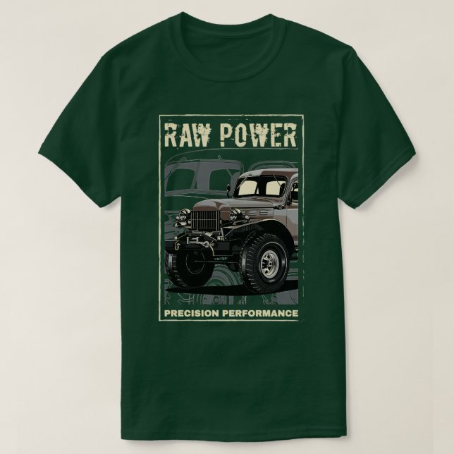 T-shirt Camion Power Wagon (Design devant)
