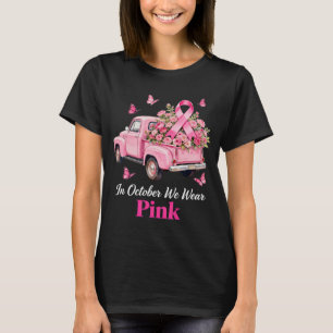 T-shirt Camion rose Cancer du sein Sensibilisation Espéran