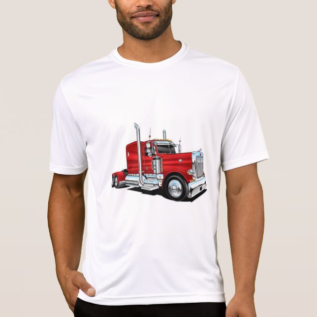 T-shirt Camion rouge (Devant)