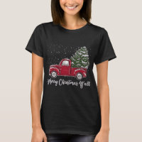 Camion Rouge Noël Joyeux Noël Yall