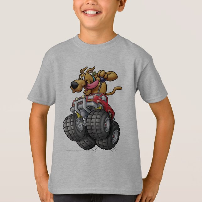 T-shirt Camion Scooby Doo-Monster (Devant)
