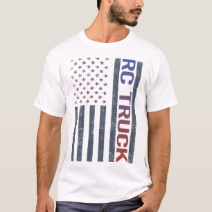 T-shirt Camion télécommandé drapeau américain