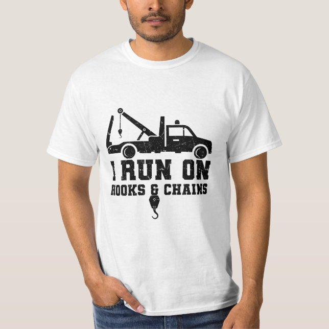 T-shirt Camion | Tow Truck Ventilation de voiture cadeaux (Devant)