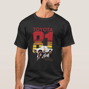 T-shirt Camion Toyota 1ère génération 4WD 1981
