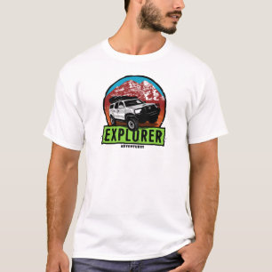 T-shirt Camion Toyota explorant