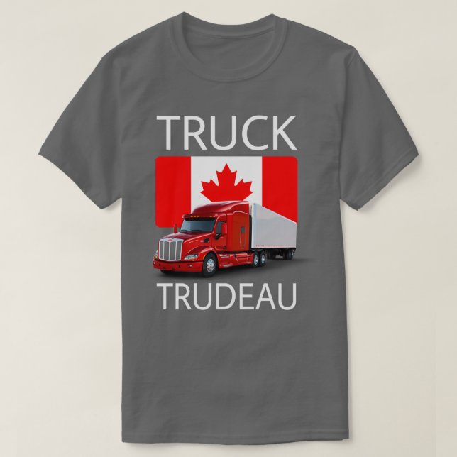 T-SHIRT CAMION TRUDEAU (Design devant)
