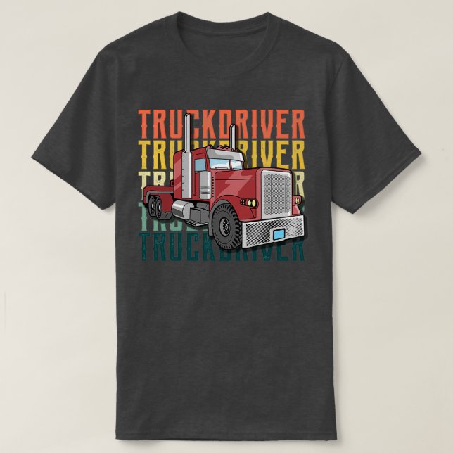 T-shirt Camion Vintage 2 (Design devant)