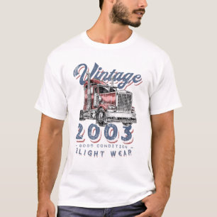T-shirt Camion vintage 2005 Big Rig Truck Driver 16Th Bir