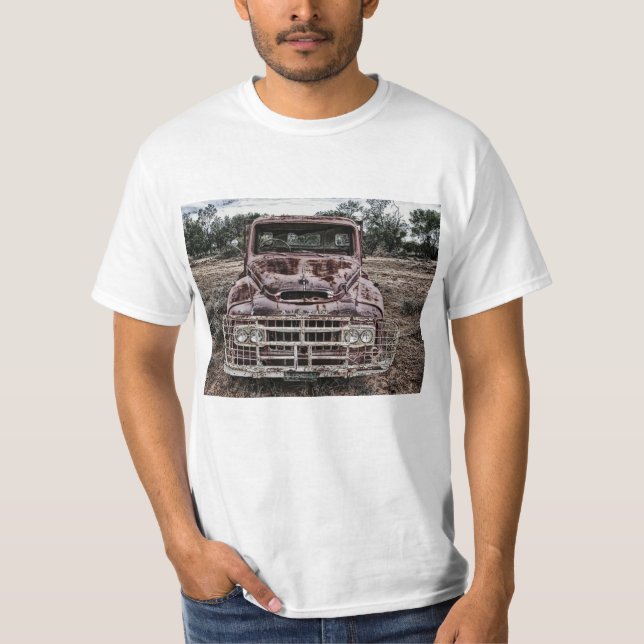T-shirt Camion vintage Austin (Devant)