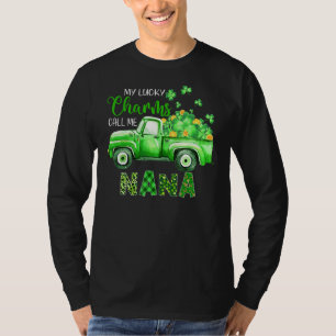 T-shirt Camion vintage Mes Charmants Chanceux Appelez-Moi
