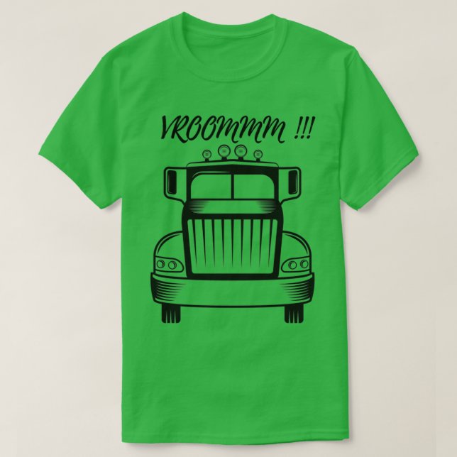 T-shirt Camion Vroomm Triblend (Design devant)