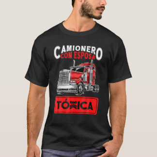 T-shirt Camionero Con Esposa Toxica 2022