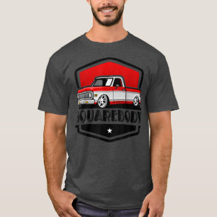 T-shirt Camionnette Classic Squarebody abaissée Automobile