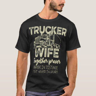 T-shirt Camionnette femme camionneuse femme camionneuse fe