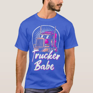 T-shirt Camionnette Femme Chauffeur de camion Bébé Asphalt