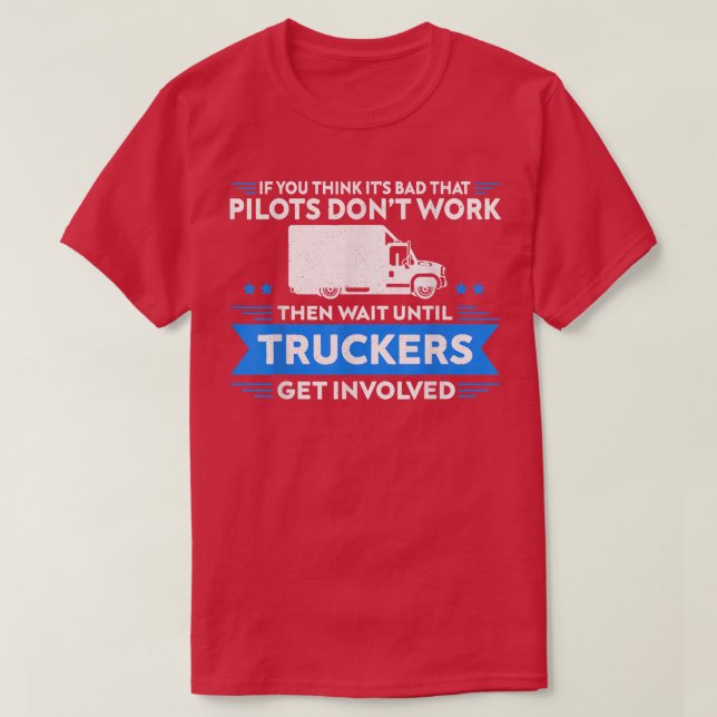 T-shirt Camionnette Pays Camionneur Diesel Freight Truck D (Design devant)