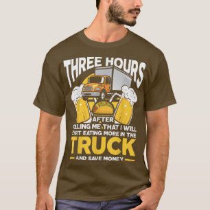 T-shirt Camionnette Pays Camionneur Diesel Freight Truck D