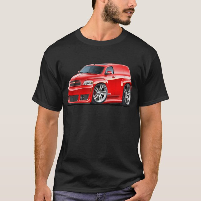 T-shirt Camionnette rouge de Chevy HHR solides solubles