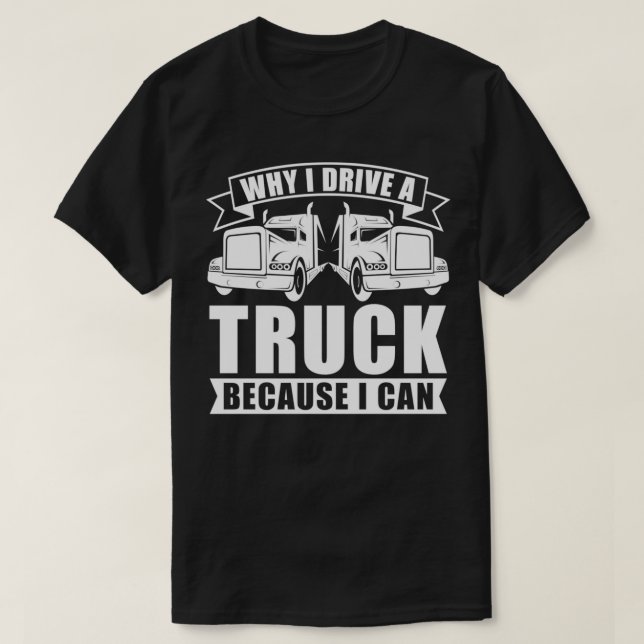 T-shirt Camionneur Camionneur Camionneur 4 (Design devant)