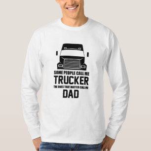 T-shirt Camionneur Camionneur Camionneur Amour Camionnette