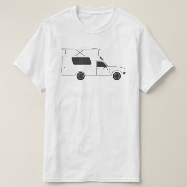 T-shirt camionneur chinois pop up (Design devant)