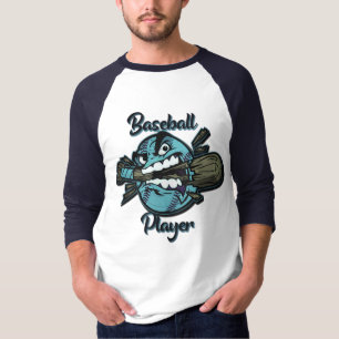 T-shirt Camionneur de baseball joueur chapeau porte - clé 