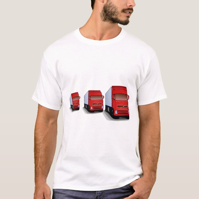 T-shirt Camionneur de mère (Devant)