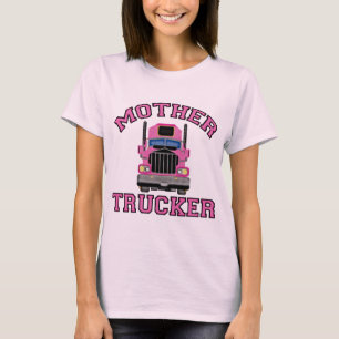 T-shirt Camionneur de mère