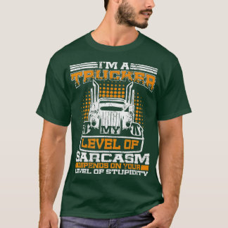 T-shirt Camionneur Funny Big Trucker 1