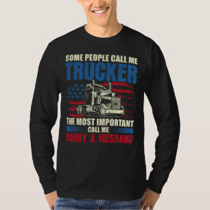 T-shirt Camionneur, Papa et Mari