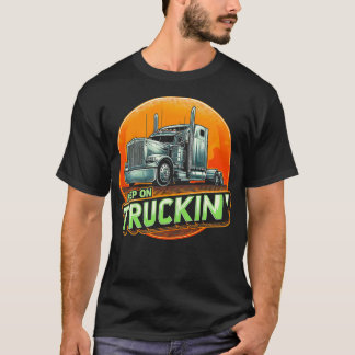T-shirt Camionneur Rétro Camionneur Camionneur Camionneur 
