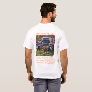 T-shirt Camionneurs contre cerfs 