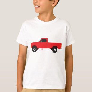 T-shirt Camions de transport de camionnettes