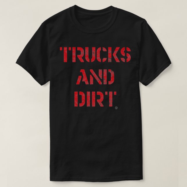T-shirt Camions Et Chemises (Design devant)