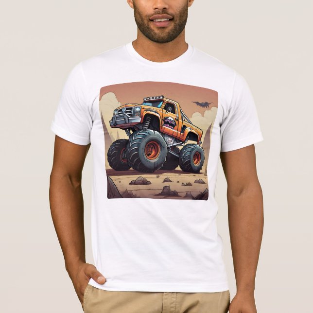T-shirt Camions Monster (Devant)
