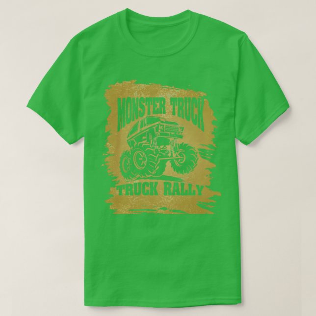 T-shirt Camions Monster Truck Monster (Design devant)