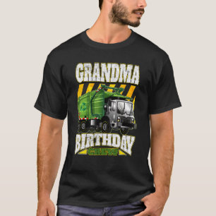 T-shirt Camions-poubelles de l'équipage d'anniversaire de 