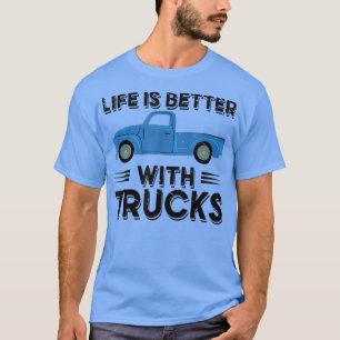 T-shirt Camions Vintage Wagon Pickup 4x4 Pick Up Camion Dr