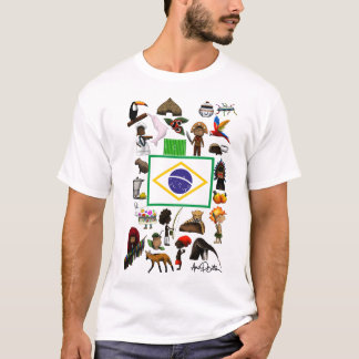 T-shirt Camisa Brasil 