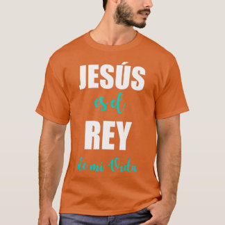 T-shirt Camisa Cristiana Jesus Es El Rey De Mi Vida Unisex