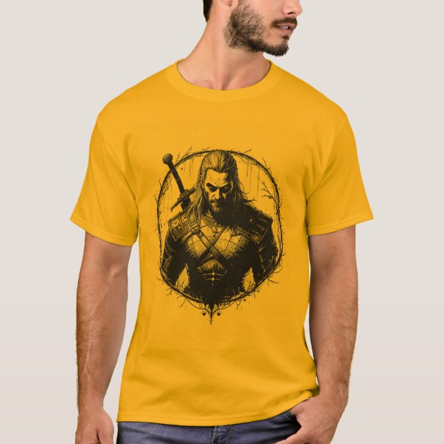 T-shirt Camisa The Witcher  (Devant)